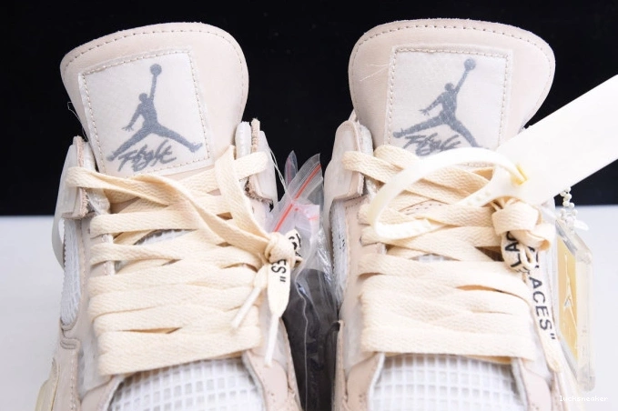 Reps LUCY CV9388-100 x Off-White Sail Jordan 4 Air 0815